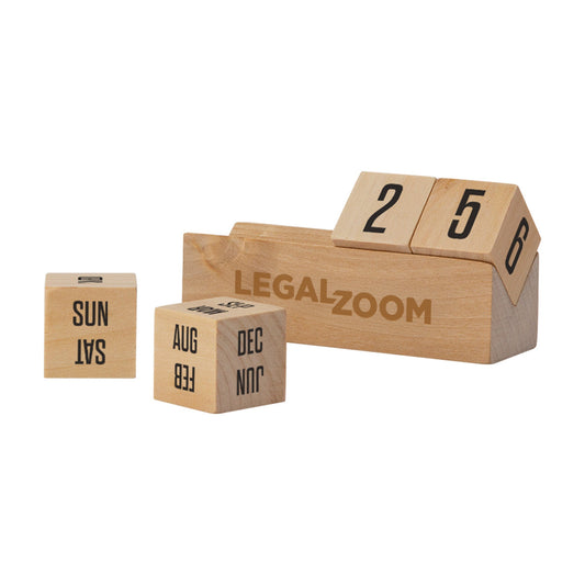 Wooden Desk Calendar