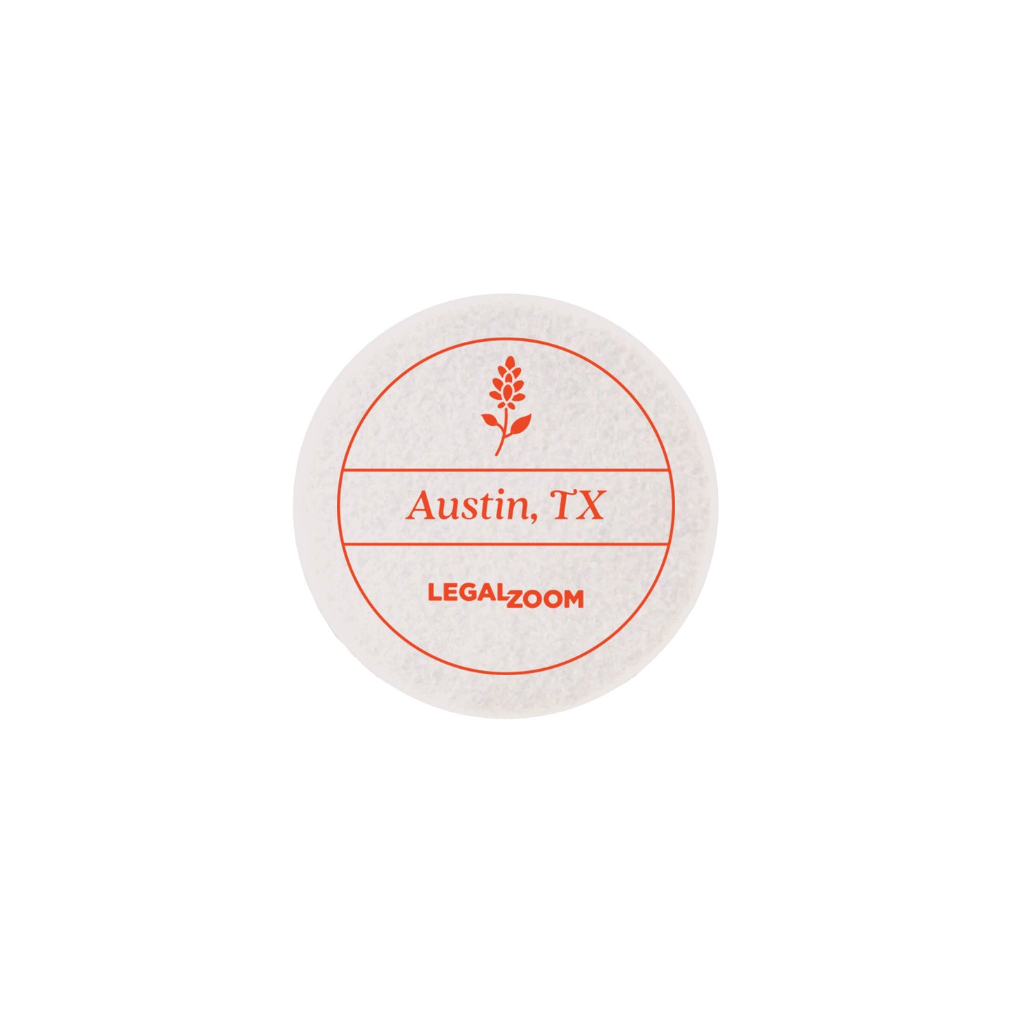 LegalZoom Felt Coaster