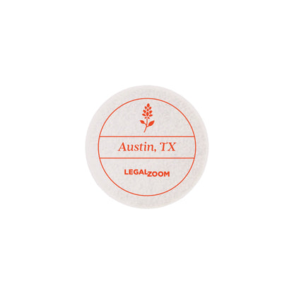 LegalZoom Felt Coaster