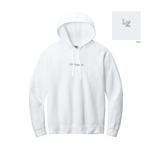 Comfort Colors Lightweight Hooded Sweatshirt - White