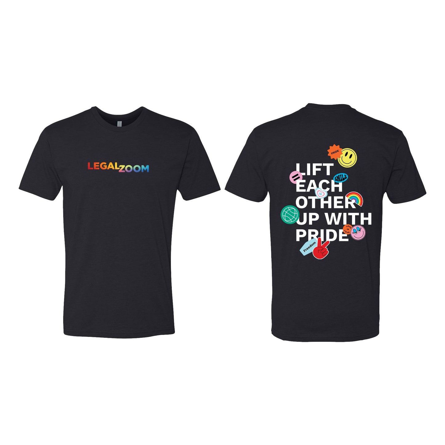 LegalZoom Pride TShirts - Unisex Black